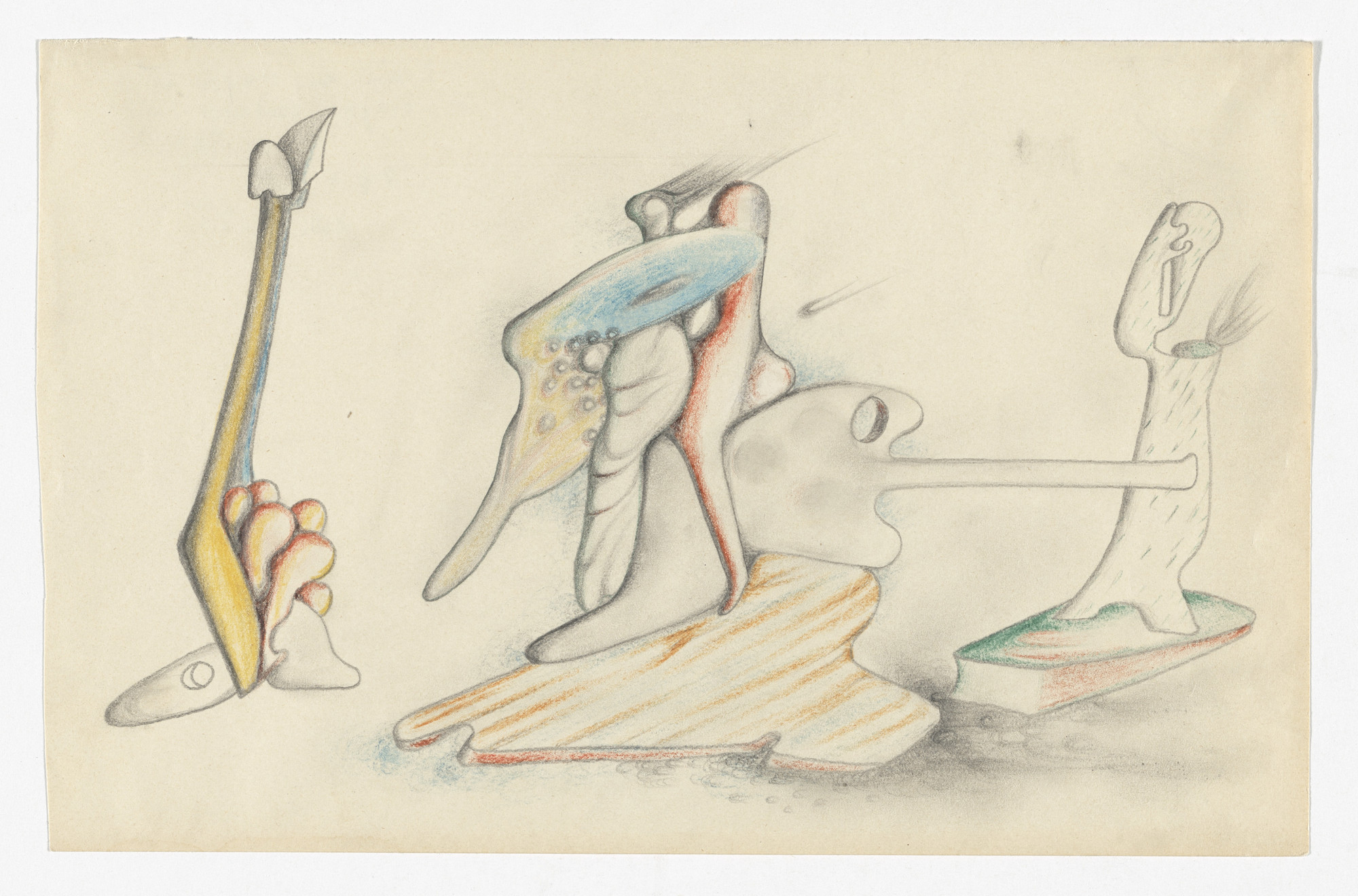 Yves Tanguy. Untitled