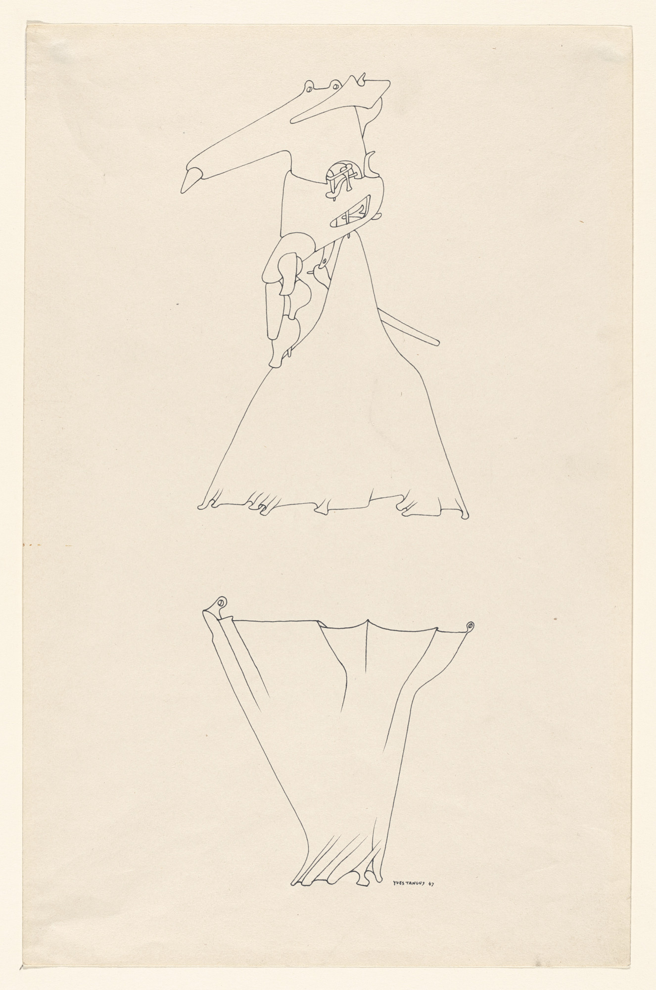 Yves Tanguy. Untitled
