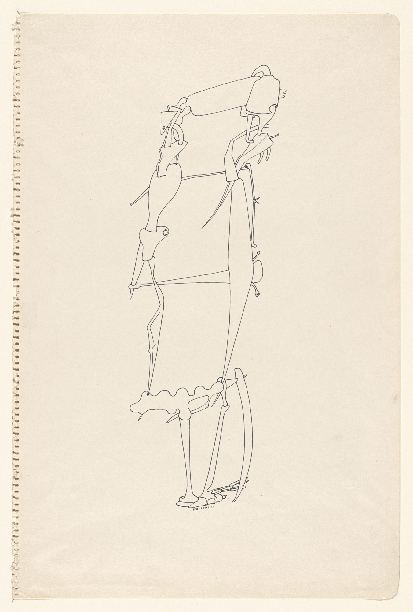 Yves Tanguy. Untitled