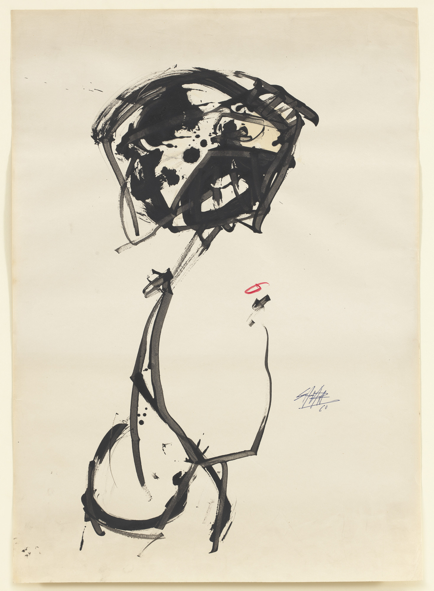 Antonio Saura. Señorita
