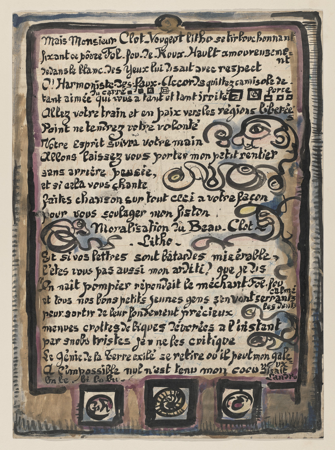 Georges Rouault. Entretien avec M. Clot. n.d.