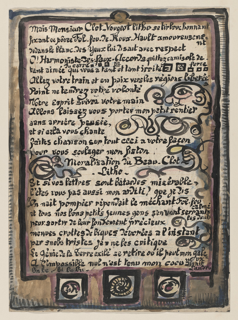 Entretien avec M. Clot