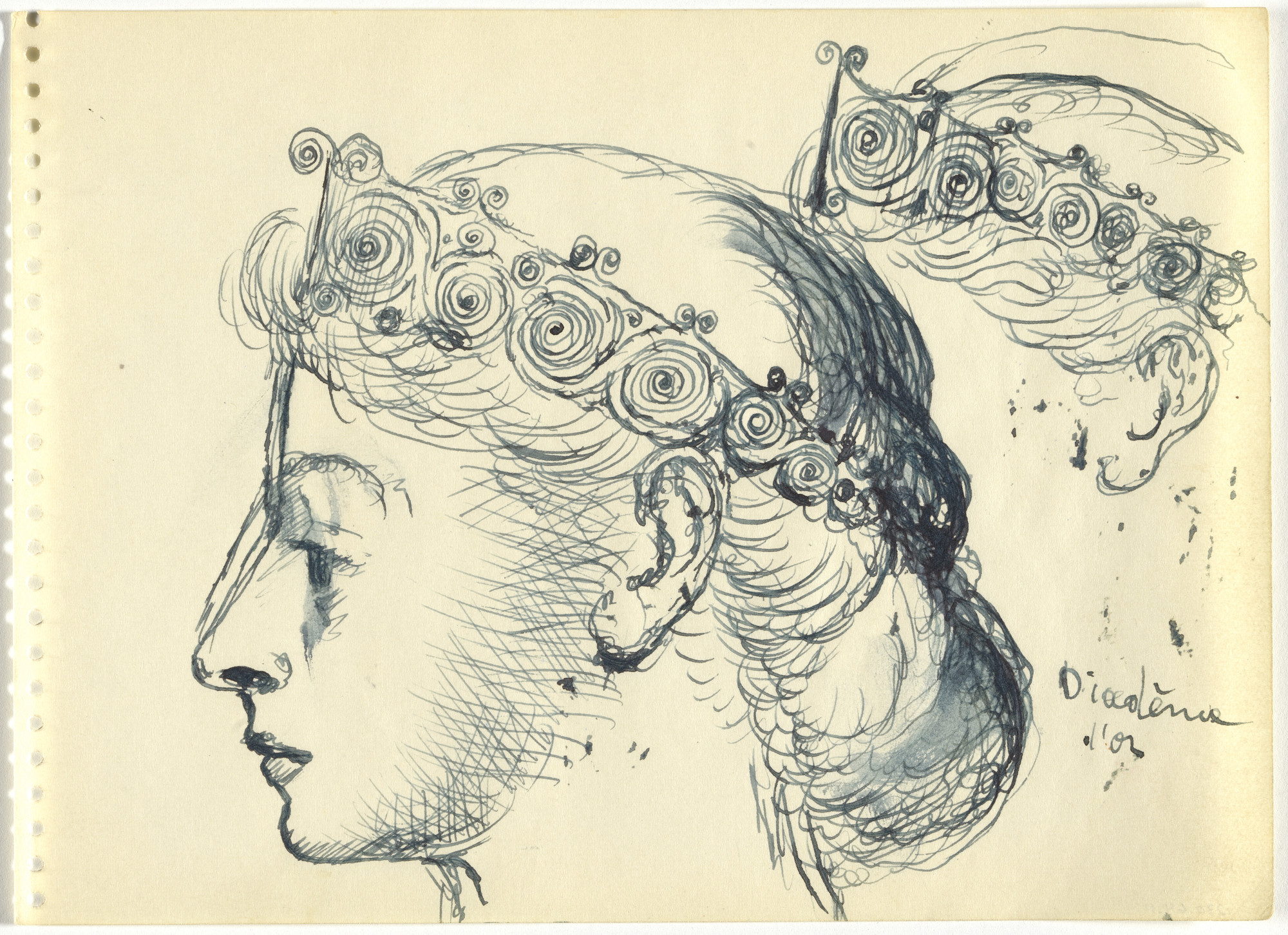 Paul Delvaux. Sketchbook