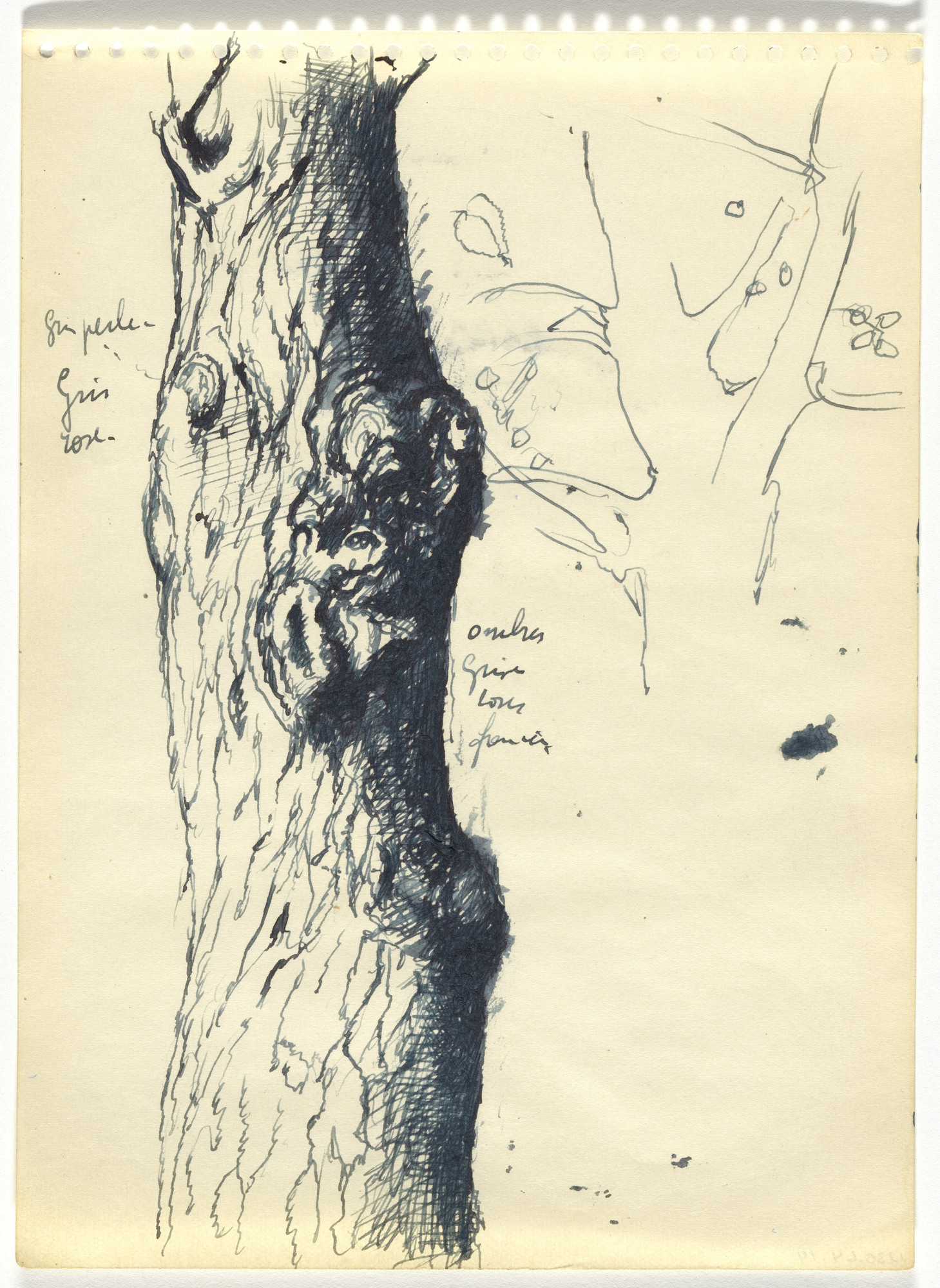 Paul Delvaux. Sketchbook