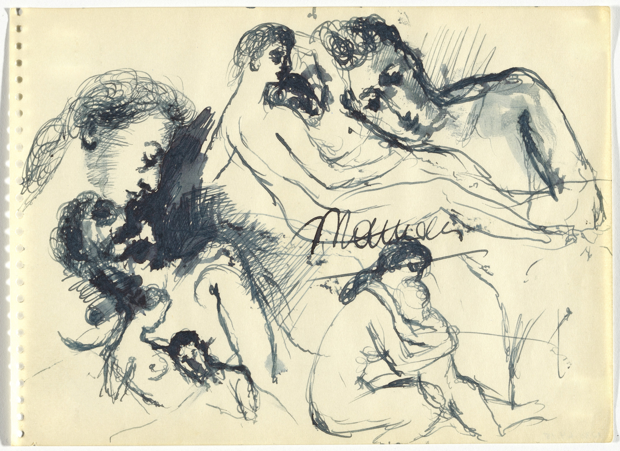 Paul Delvaux. Sketchbook