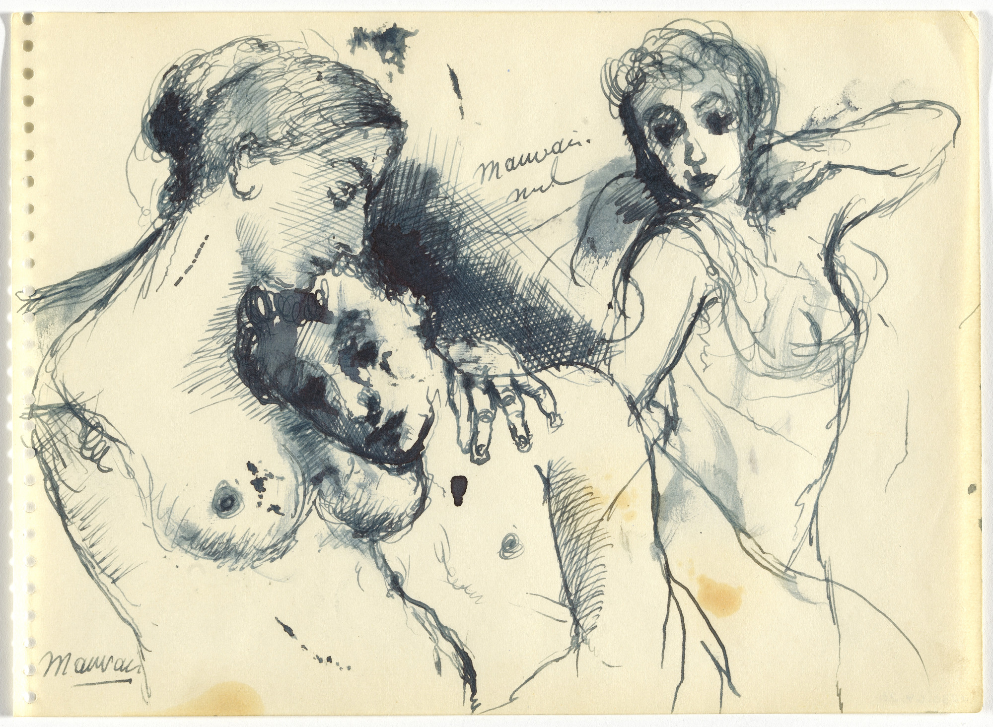 Paul Delvaux. Sketchbook