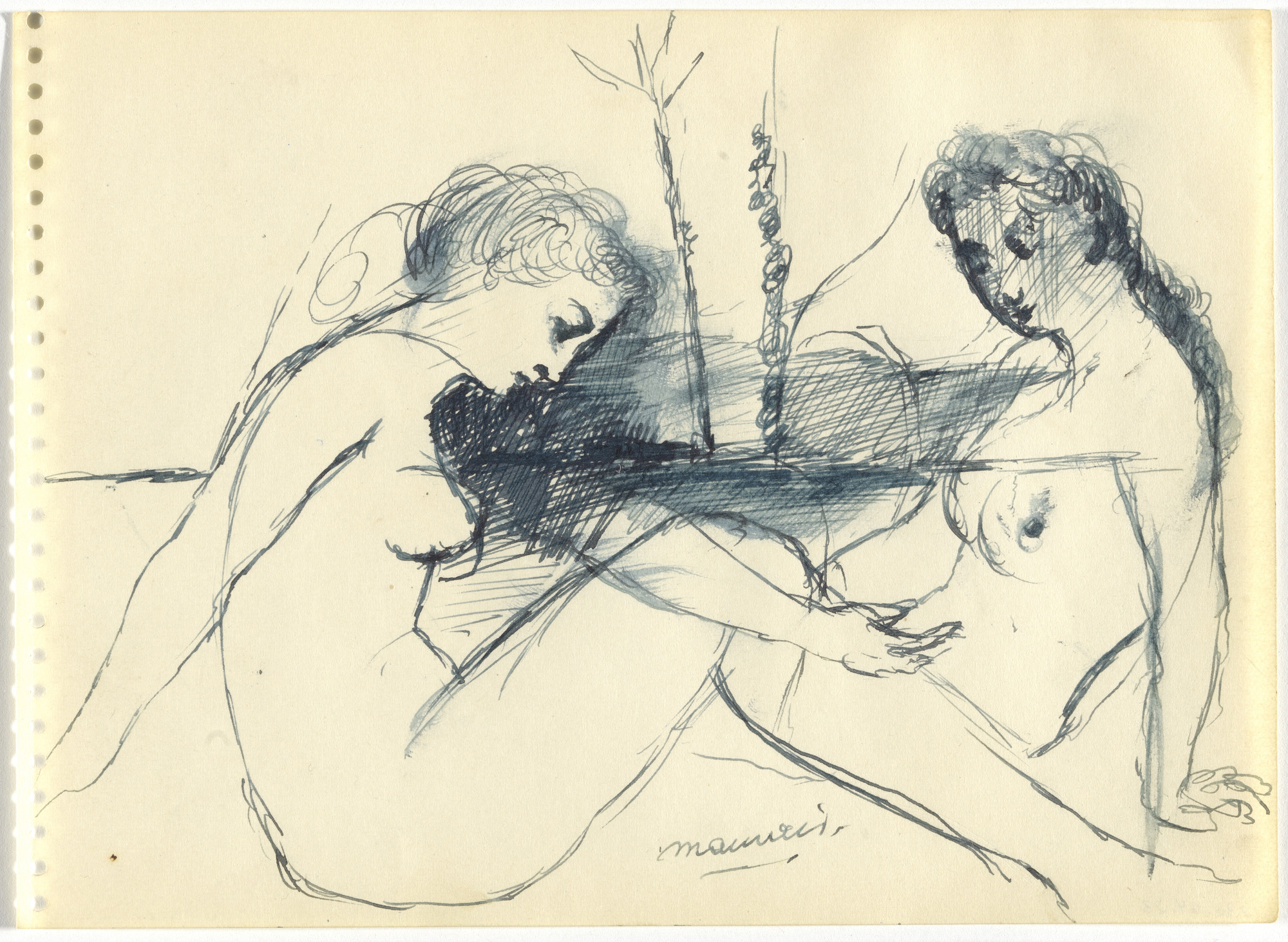 Paul Delvaux. Sketchbook