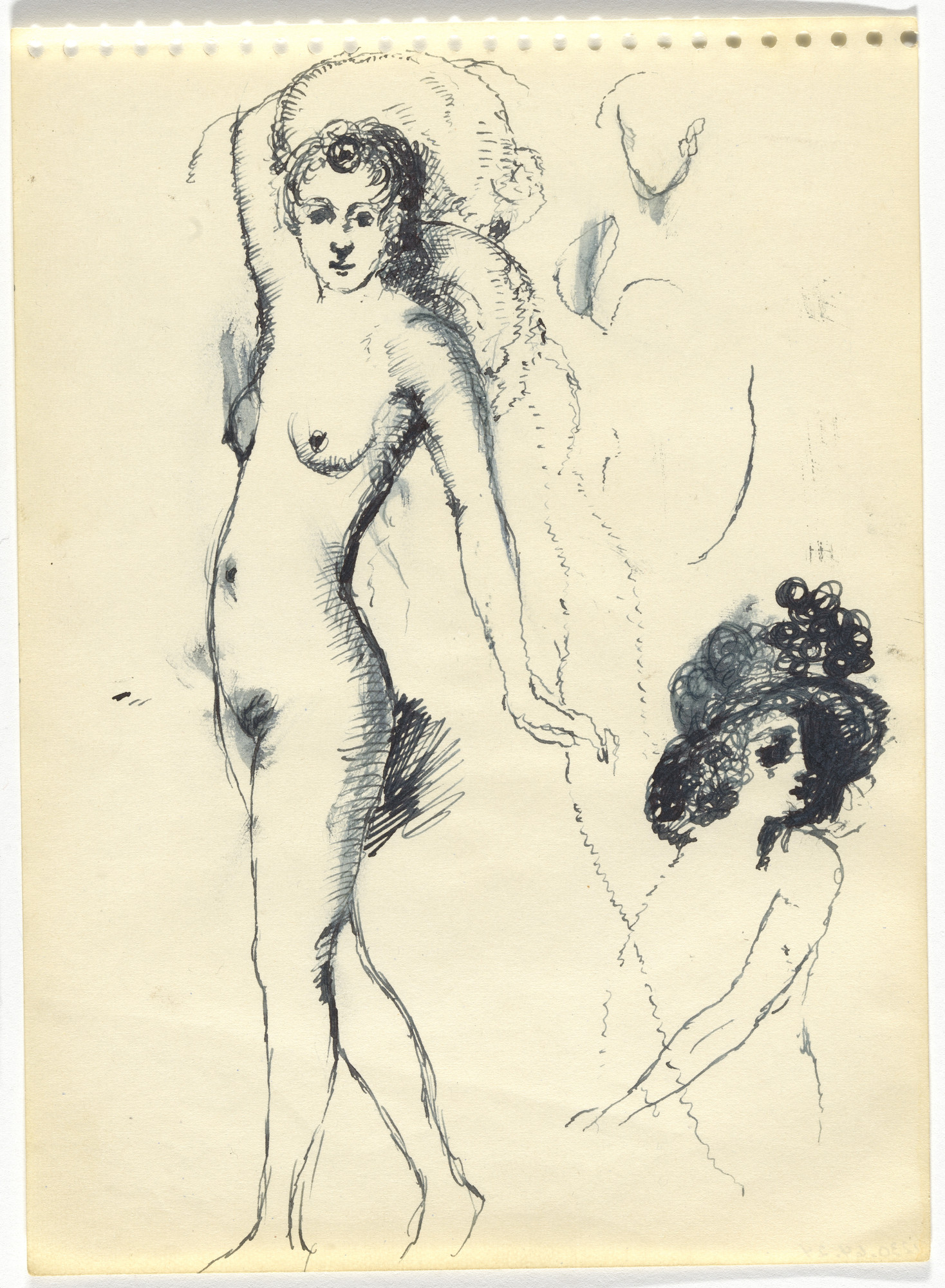 Paul Delvaux. Sketchbook