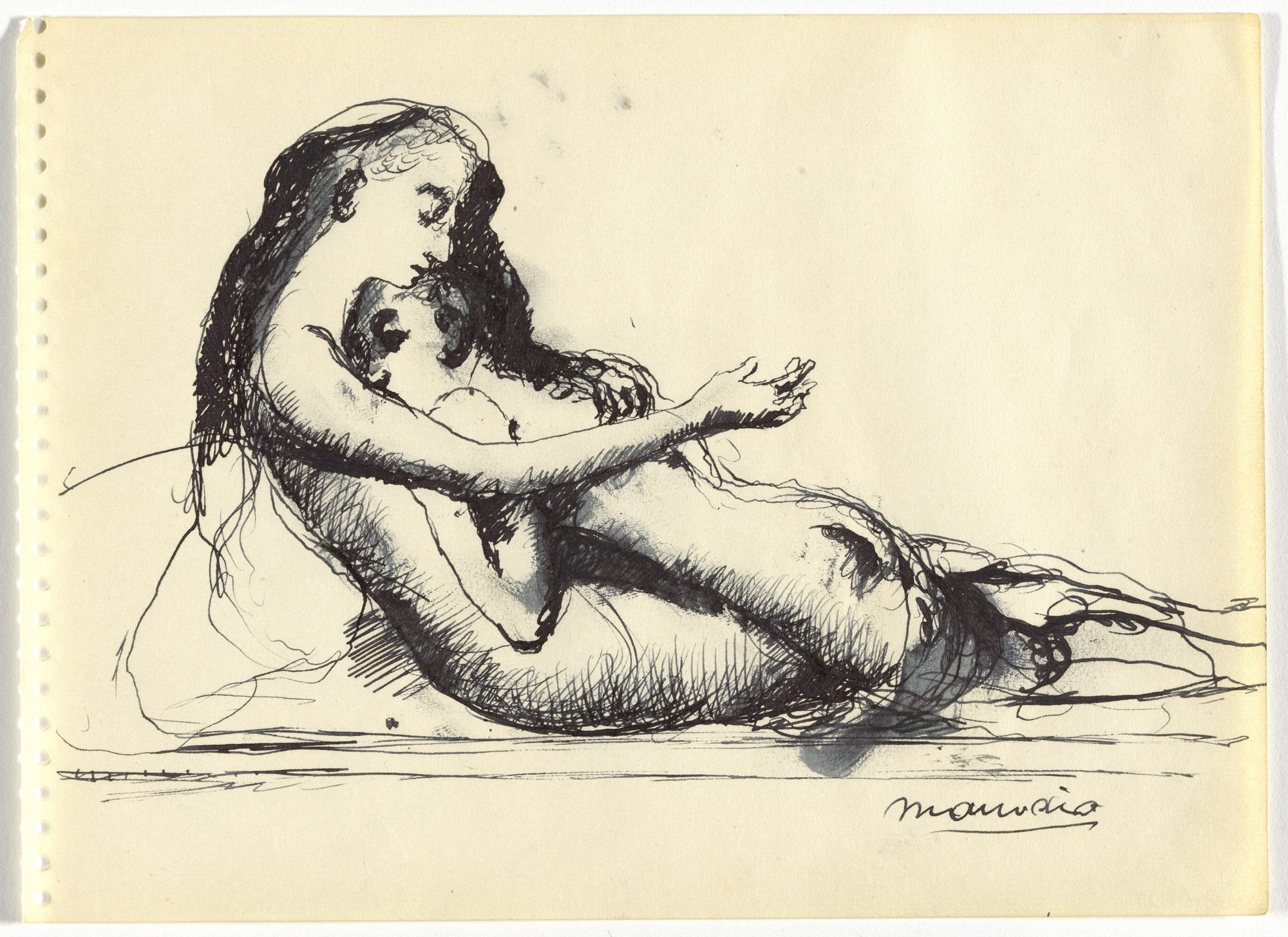 Paul Delvaux. Sketchbook