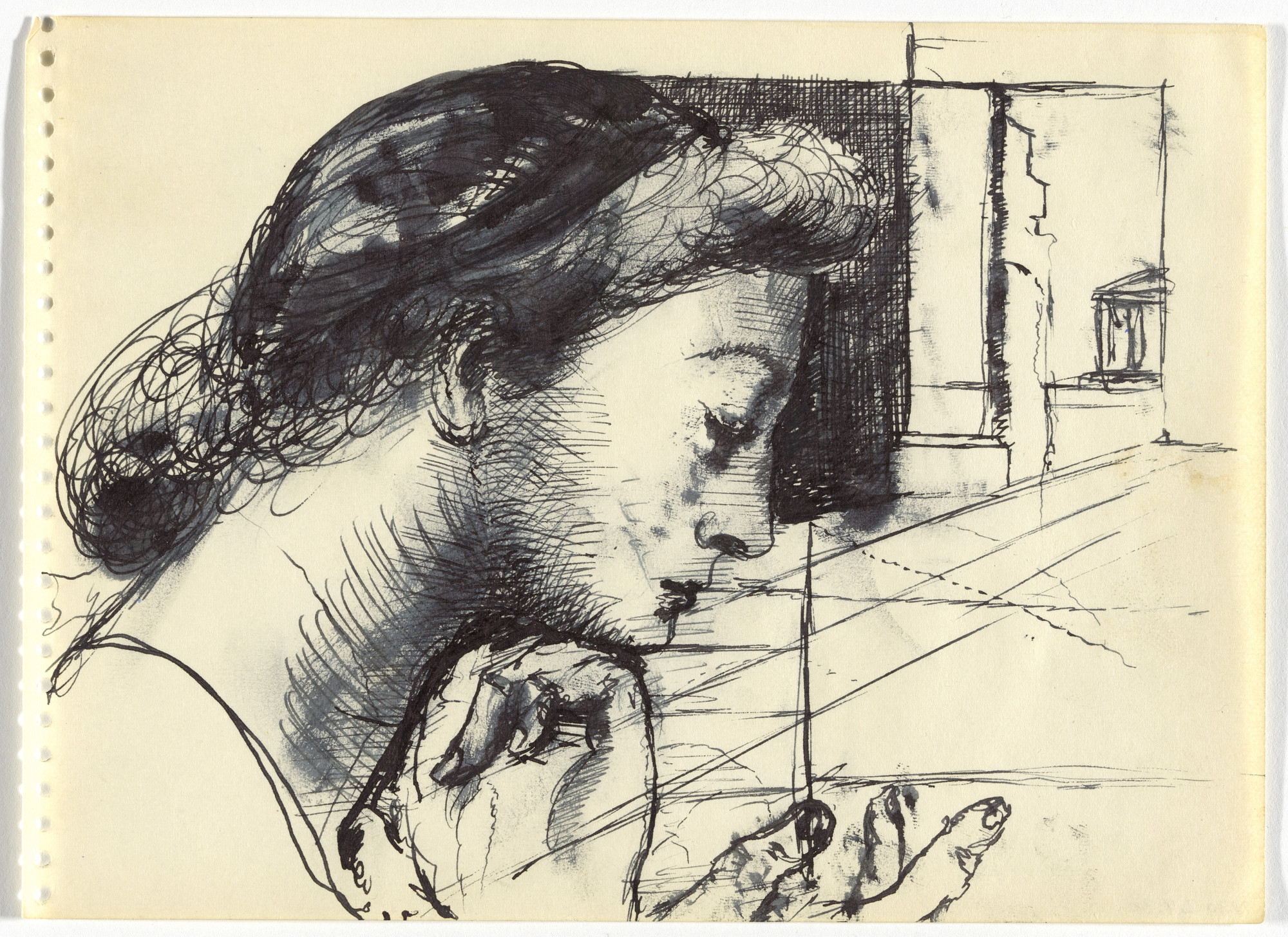 Paul Delvaux. Sketchbook