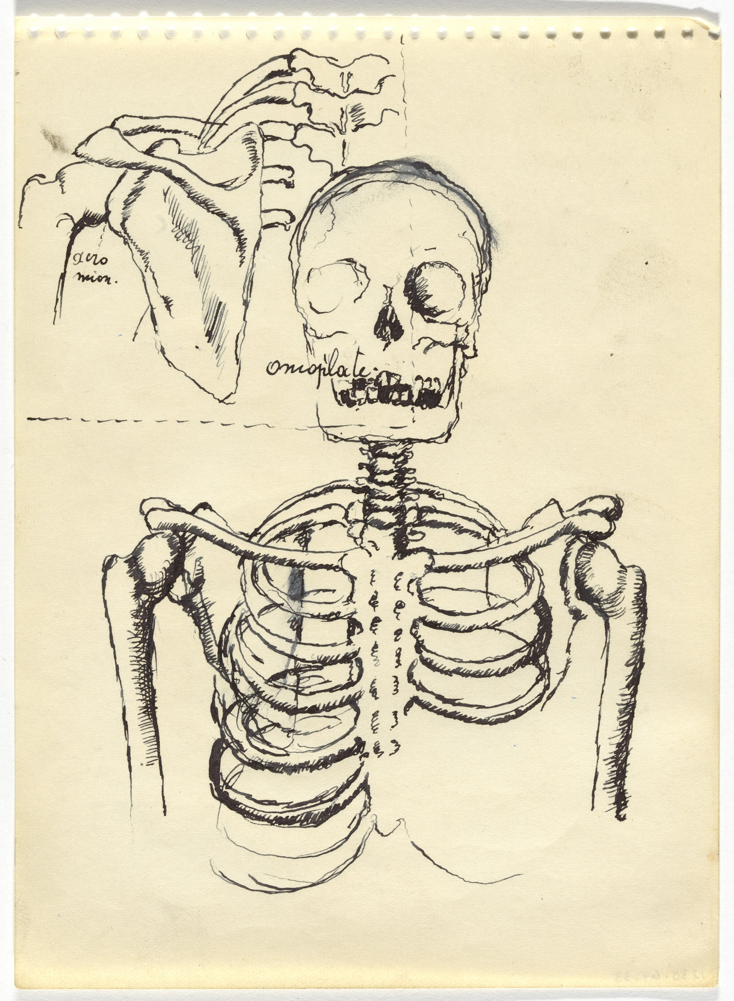 Paul Delvaux. Sketchbook