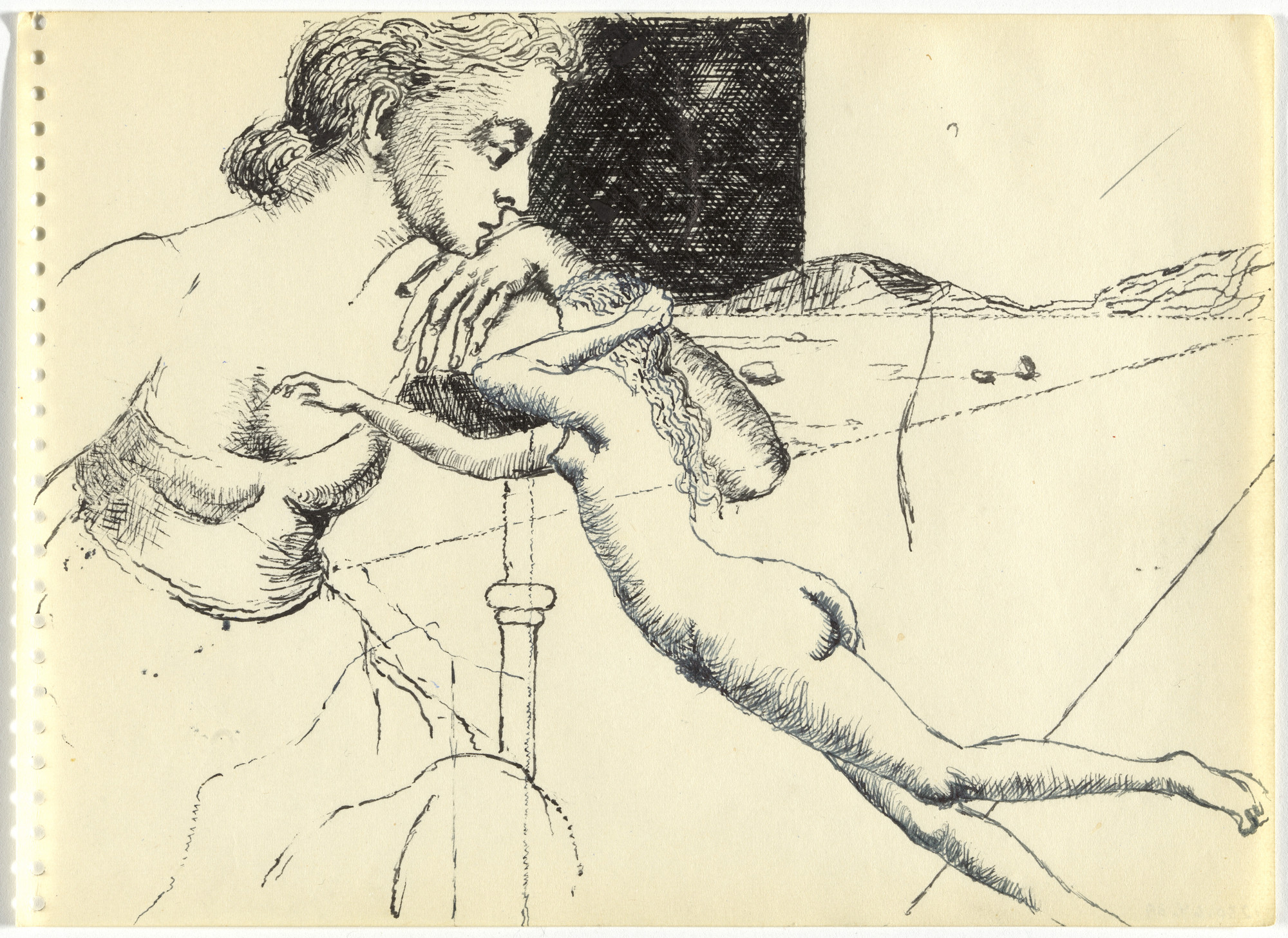 Paul Delvaux. Sketchbook