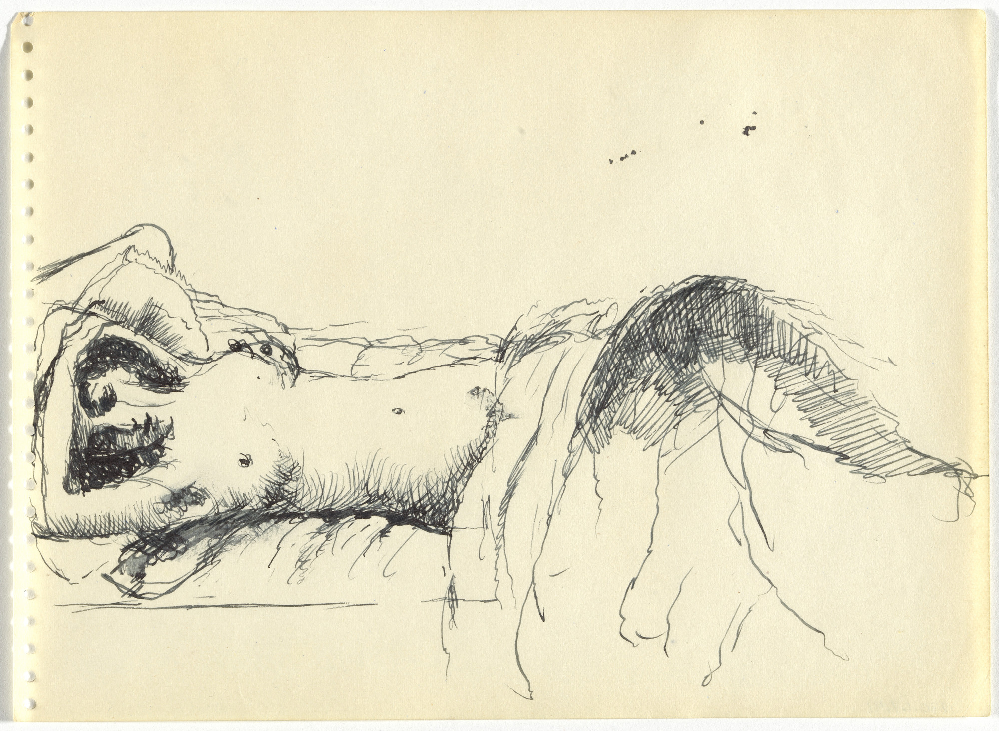 Paul Delvaux. Sketchbook