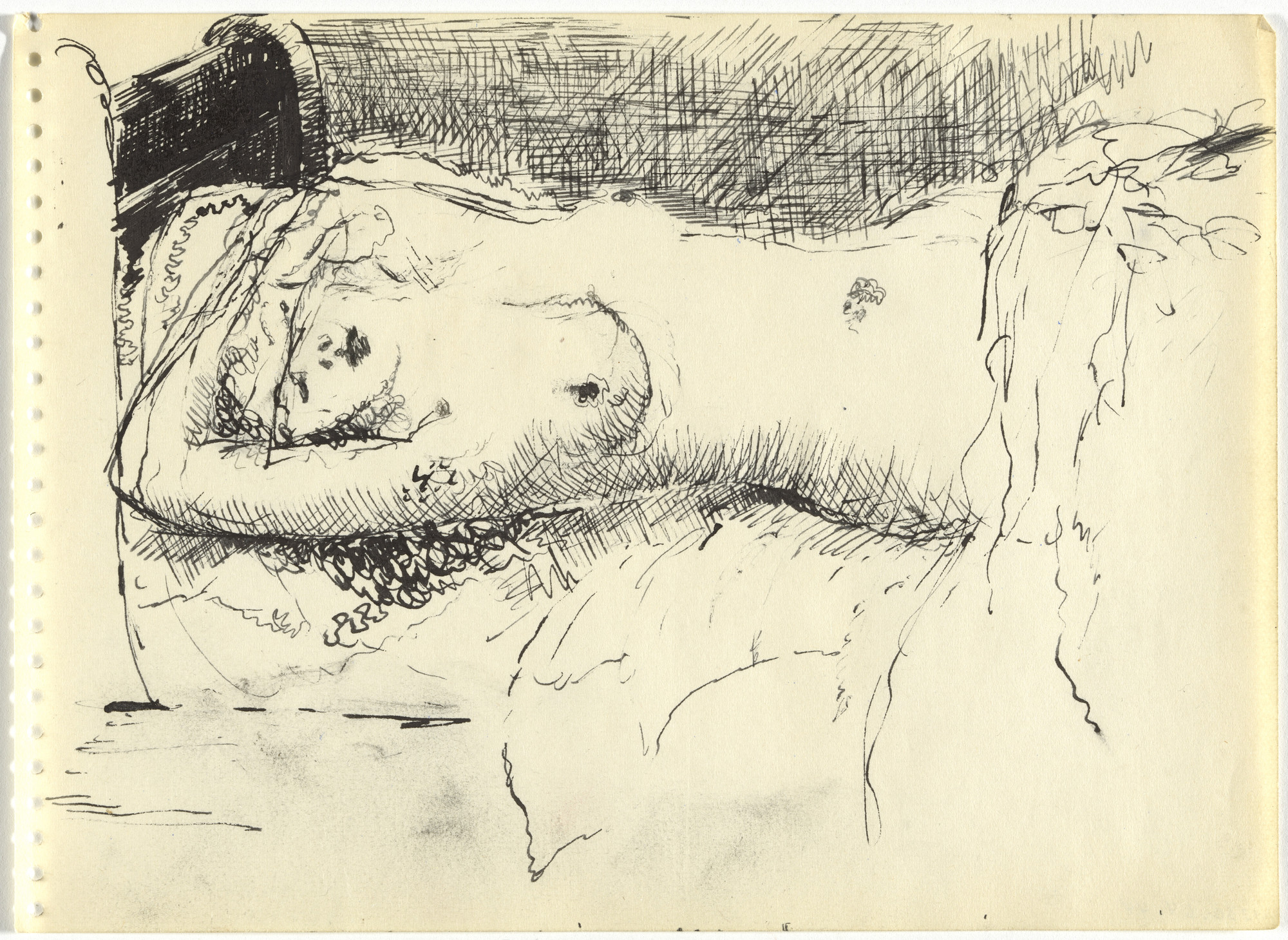 Paul Delvaux. Sketchbook