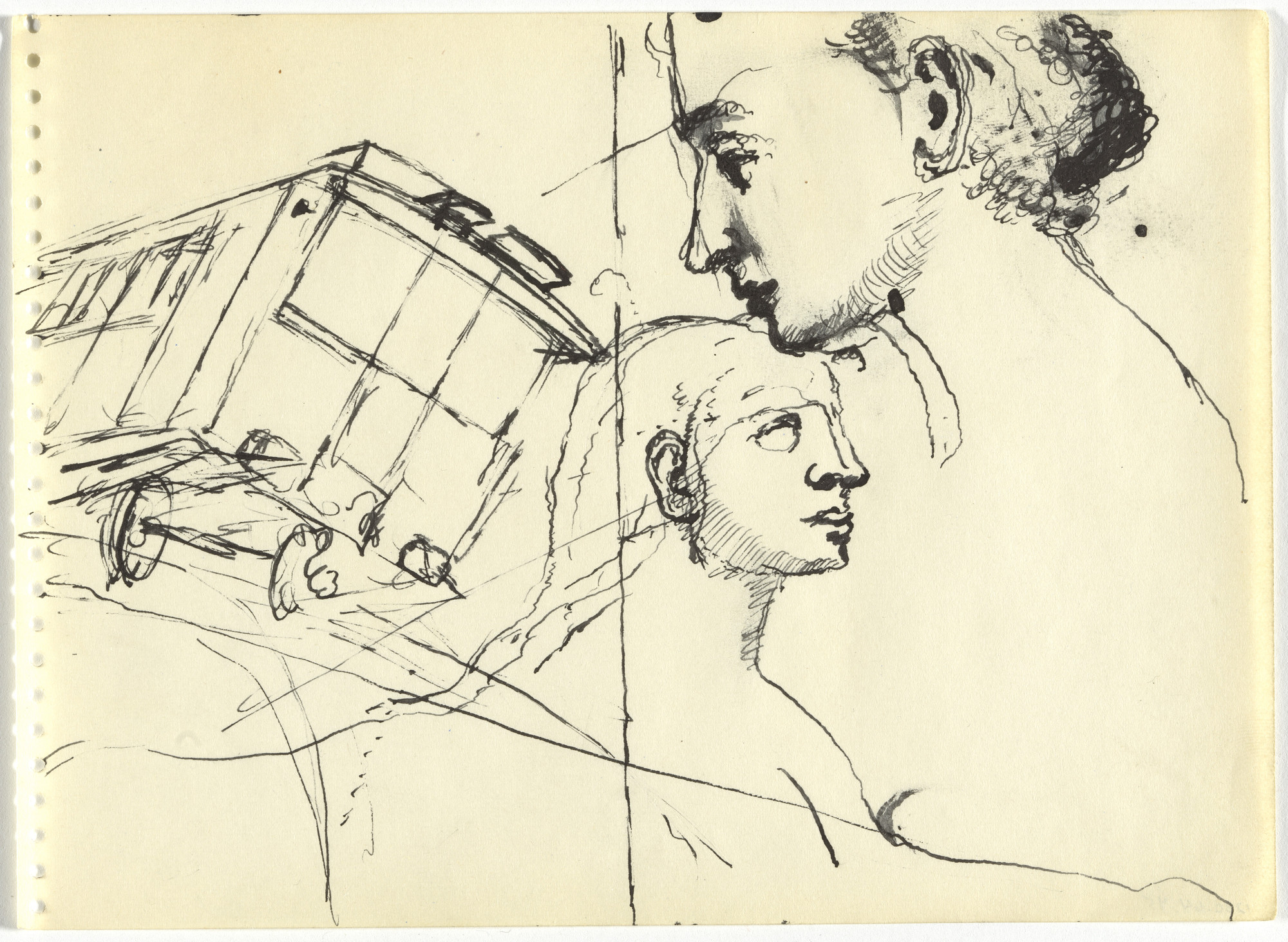 Paul Delvaux. Sketchbook