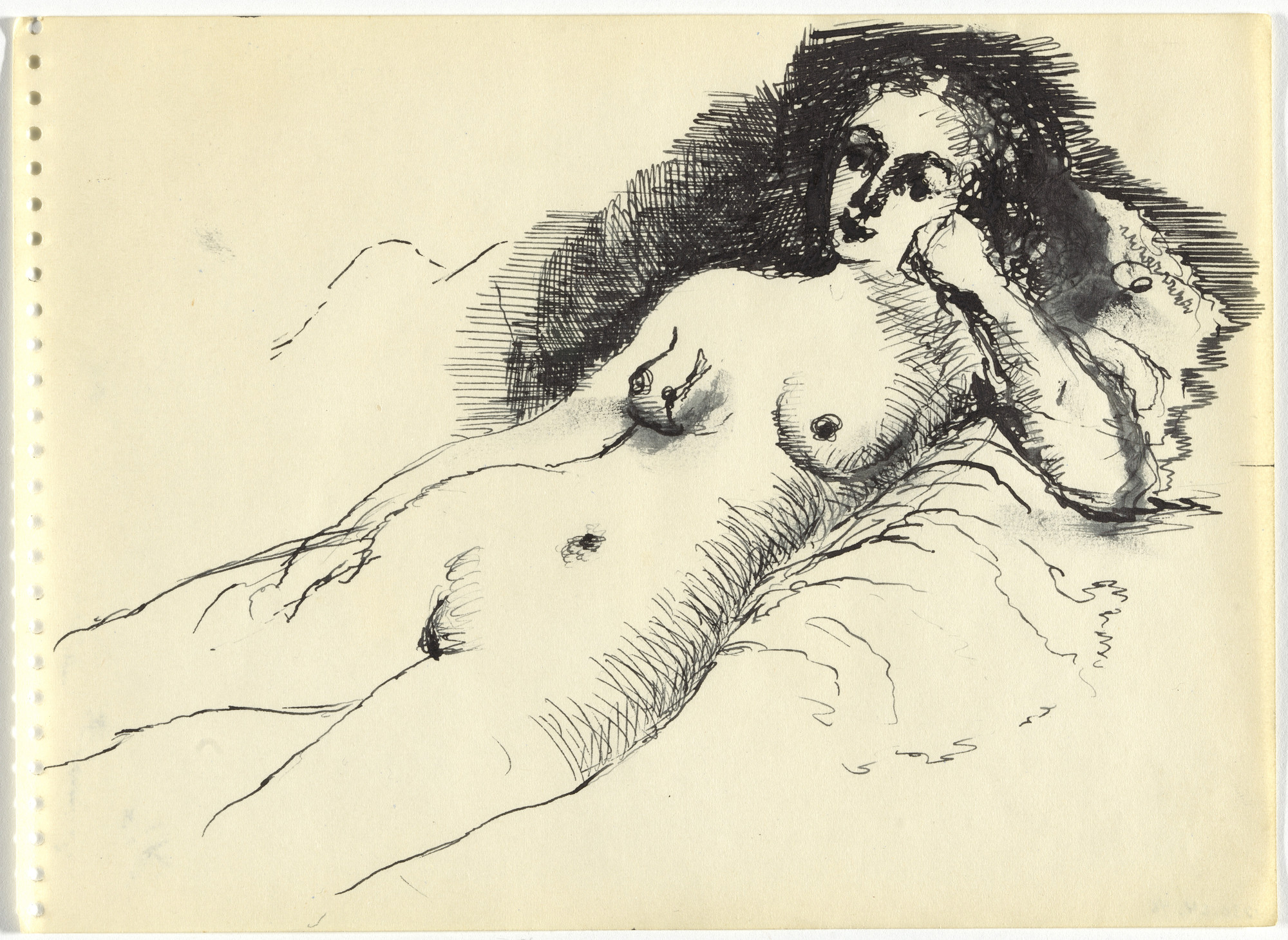 Paul Delvaux. Sketchbook