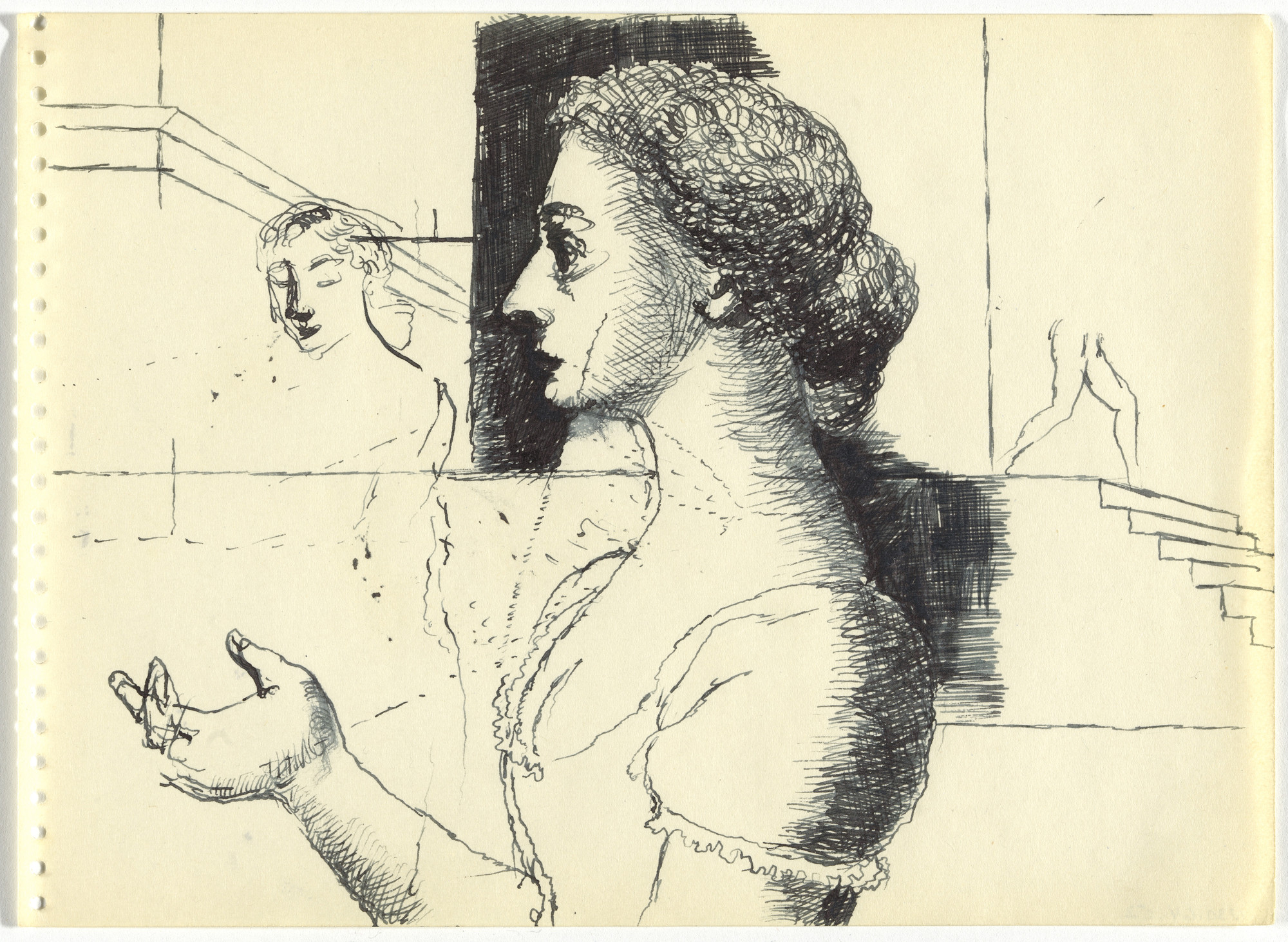 Paul Delvaux. Sketchbook