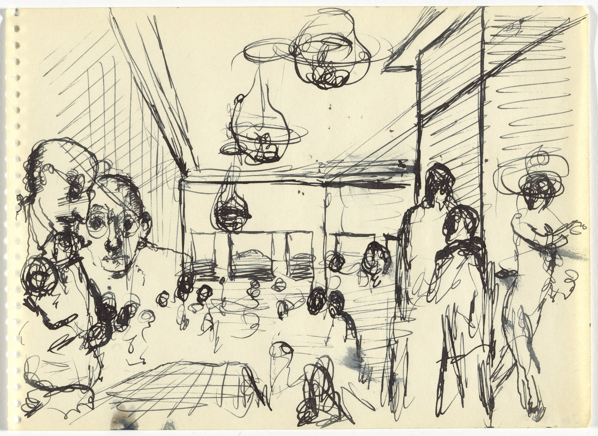 Paul Delvaux. Sketchbook