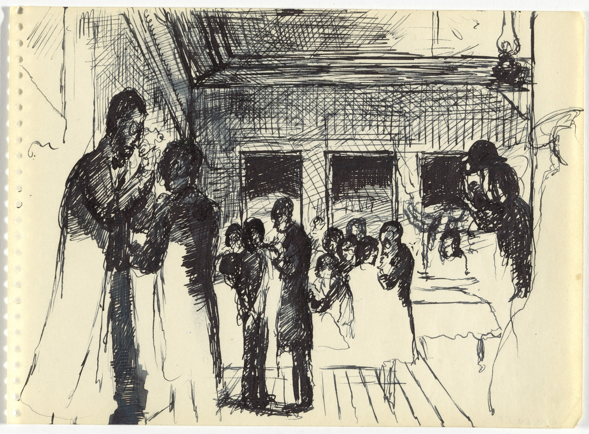 Paul Delvaux. Sketchbook