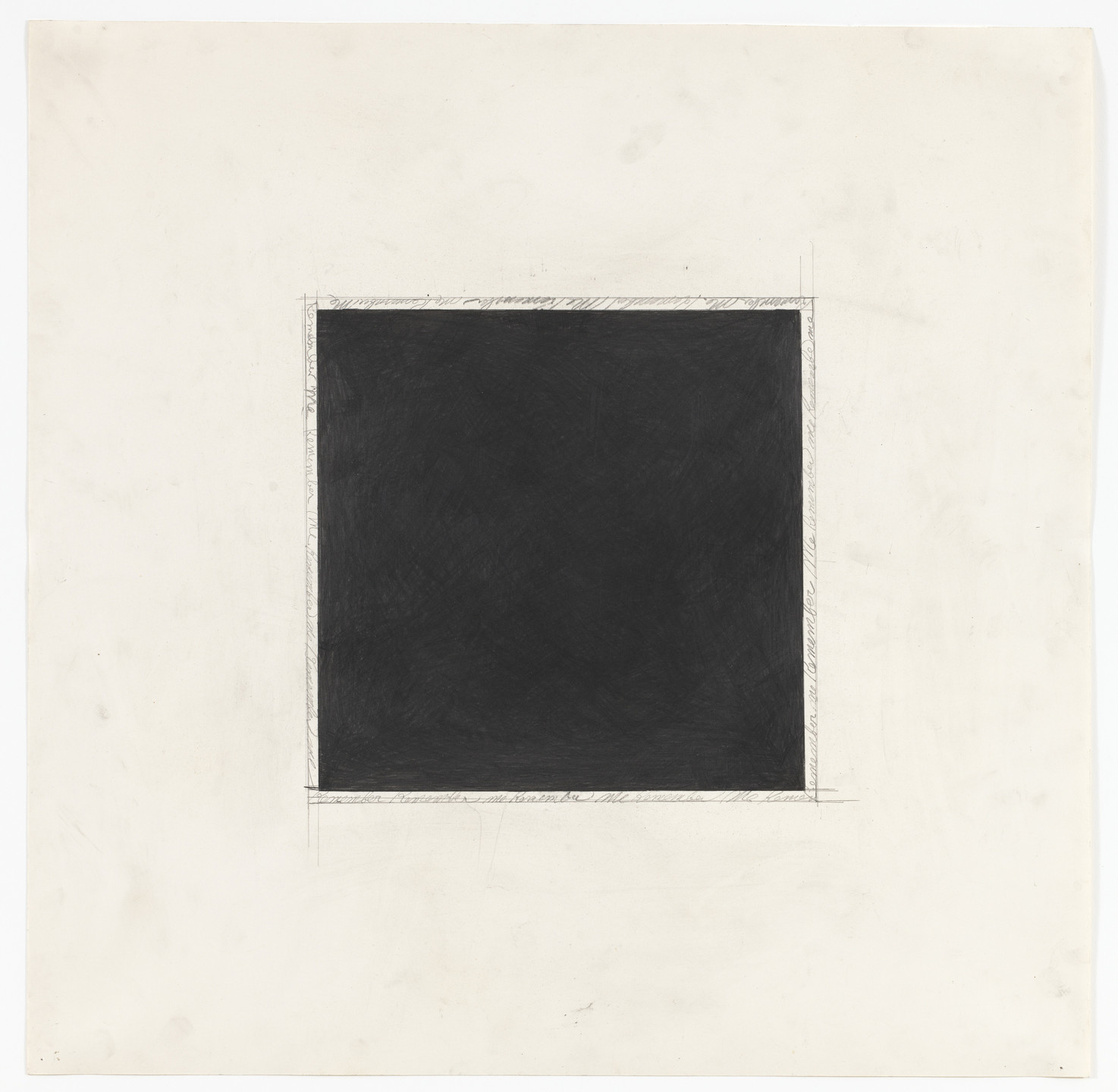 Pat Steir. Black and White Series of Four. (1975)