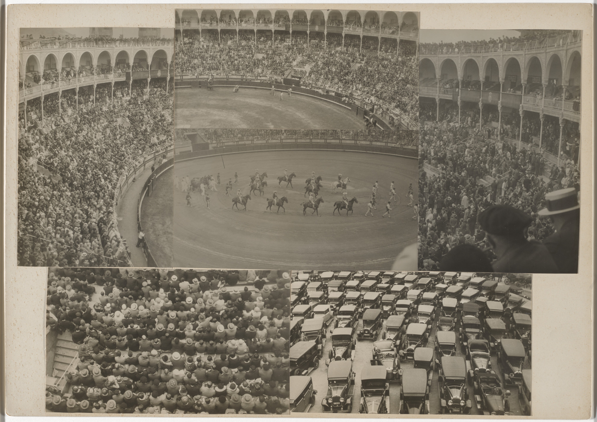 Josef Albers. Untitled (Bullfight, San Sebastian). 1929/1932