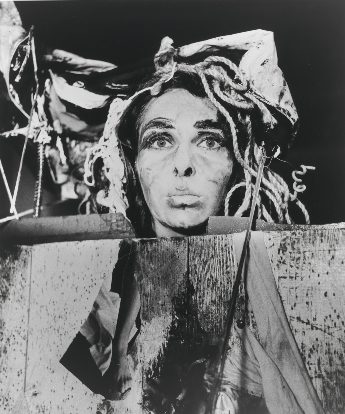 Carolee Schneemann. Eye Body #21 from Eye Body: 36 Transformative Actions for Camera. 1963