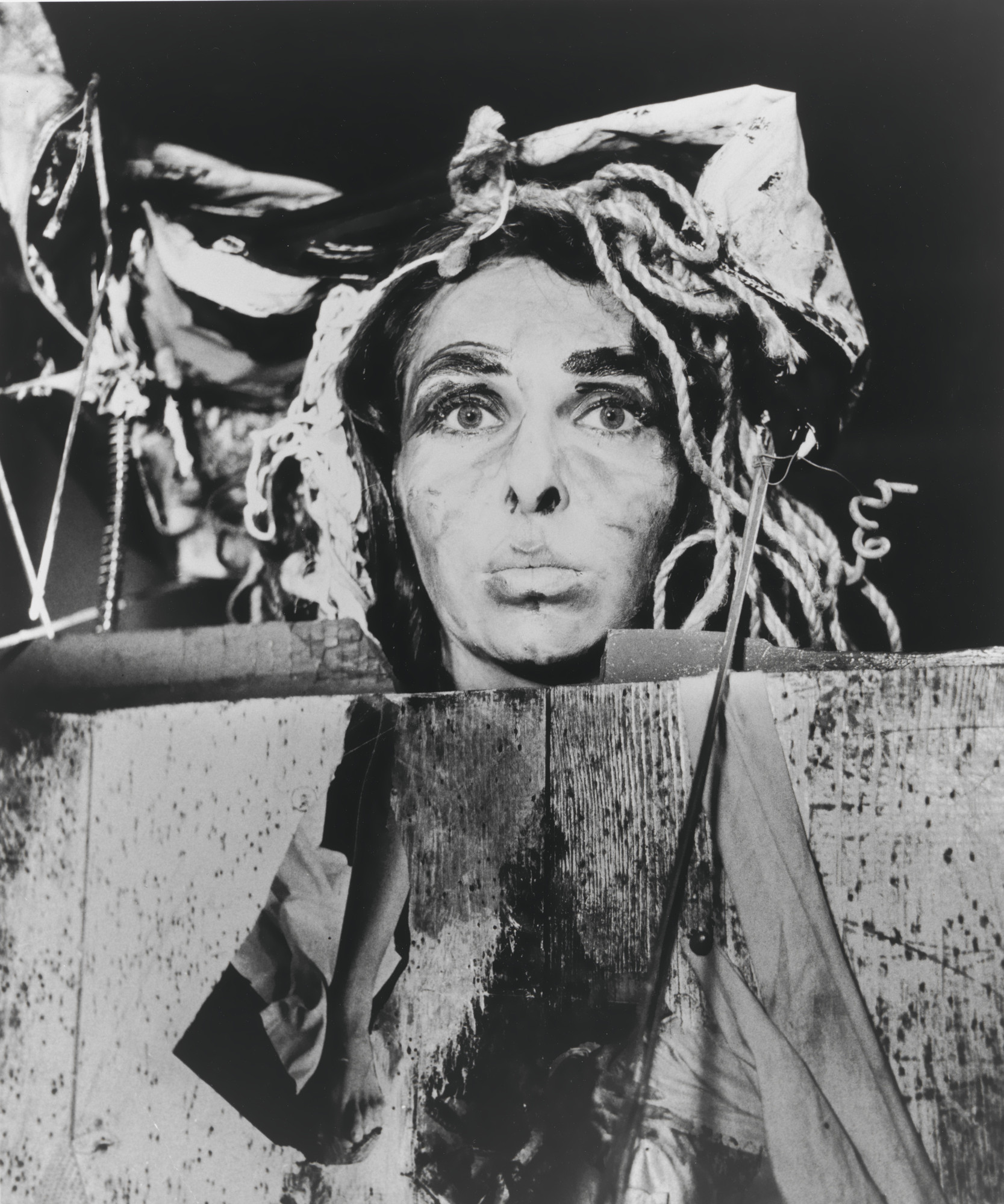 Carolee Schneemann. Eye Body #21 from Eye Body: 36 Transformative