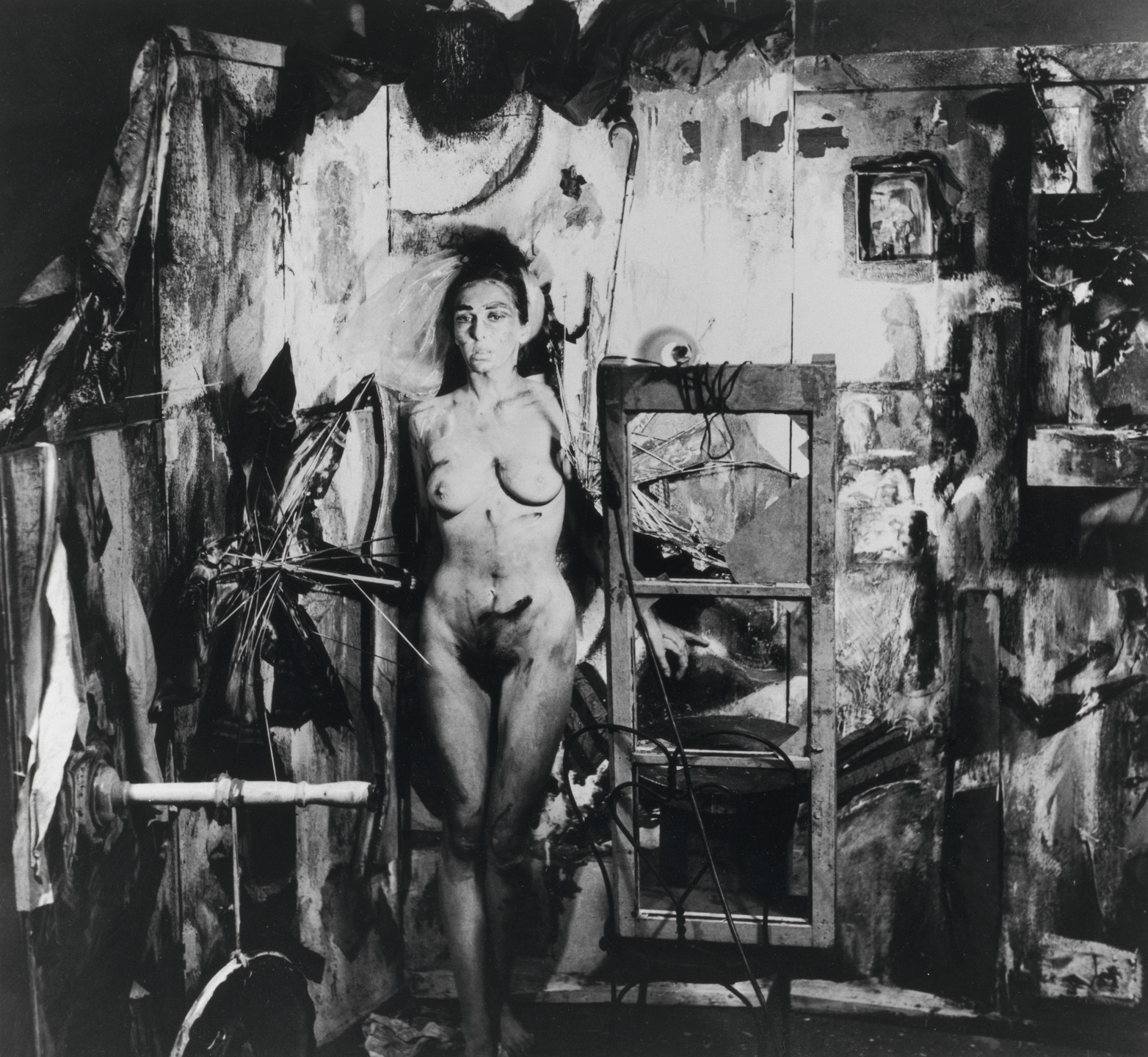 Carolee Schneemann. Eye Body #4 from Eye Body: 36 Transformative Actions for Camera. 1963
