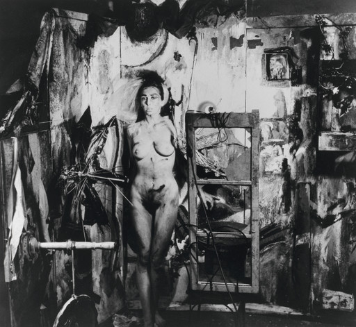 Carolee Schneemann. Eye Body #4 from Eye Body: 36 Transformative Actions for Camera. 1963