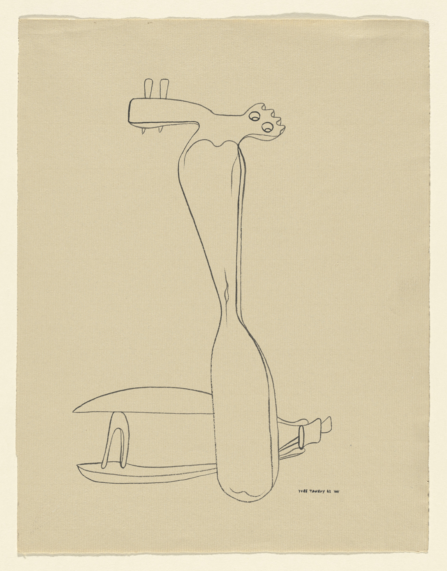 Yves Tanguy. Untitled