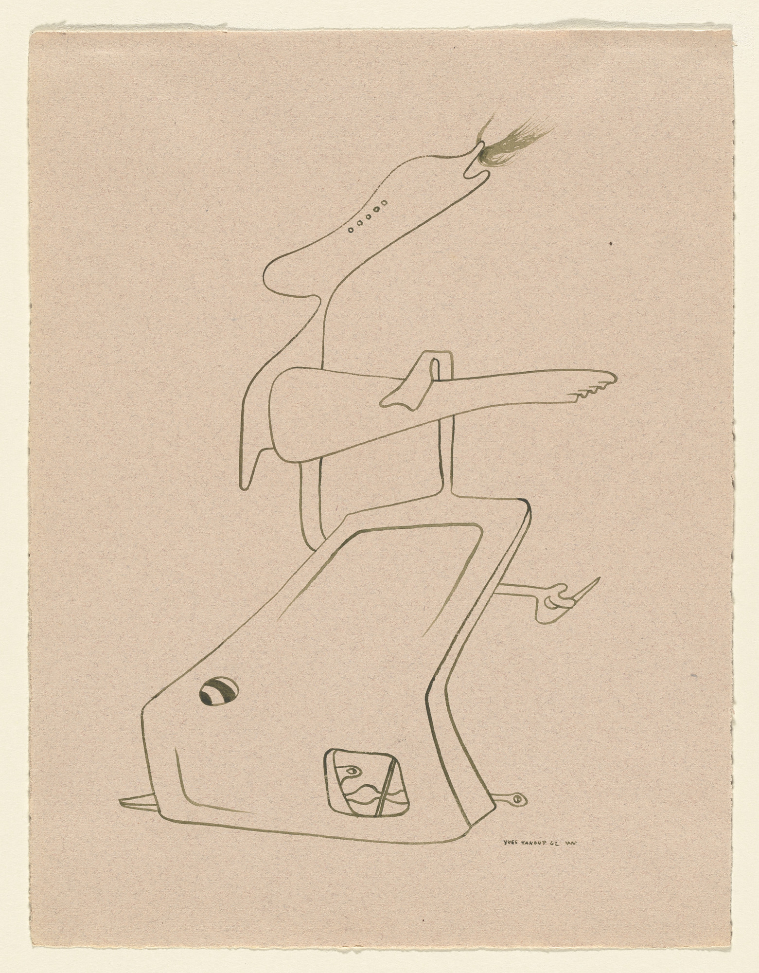 Yves Tanguy. Untitled