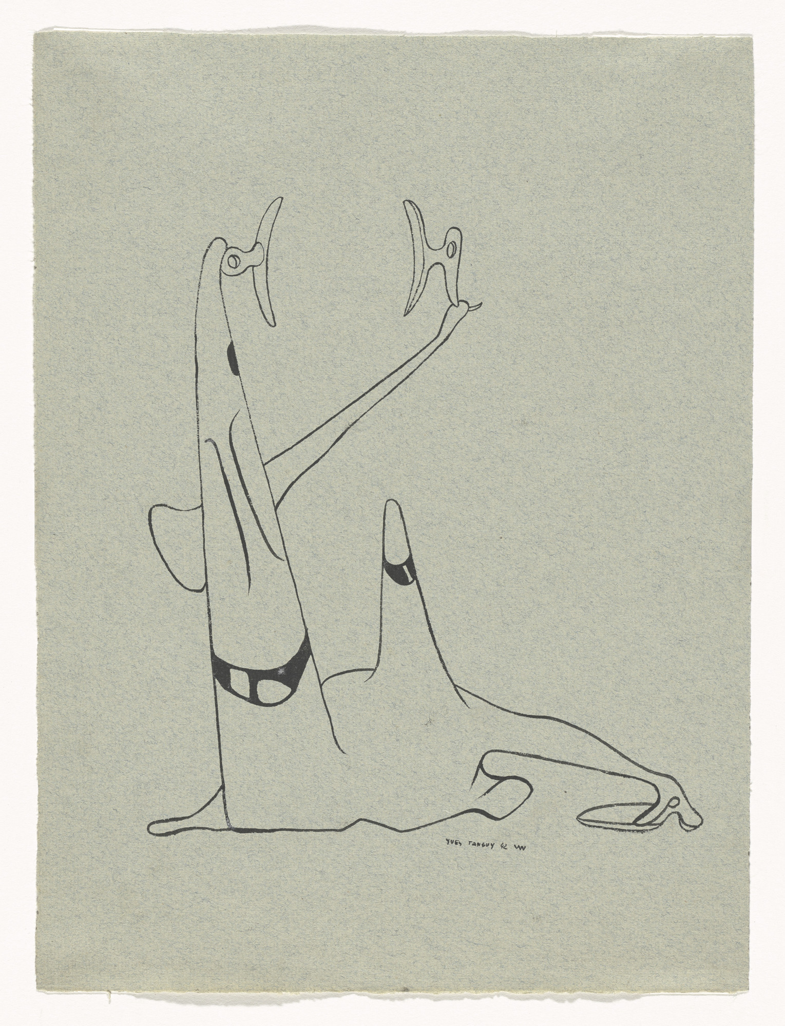 Yves Tanguy. Untitled