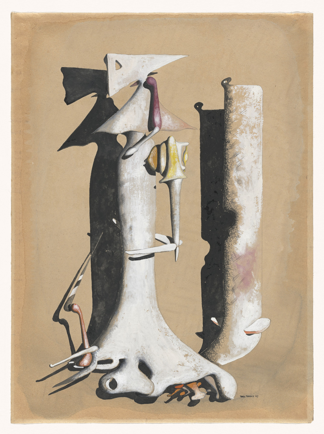 Yves Tanguy. Untitled. 1947