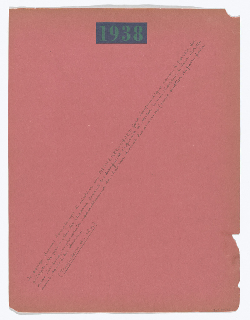 .a: Untitled (1938), .b: La Maison D'Yves Tanguy (1939)