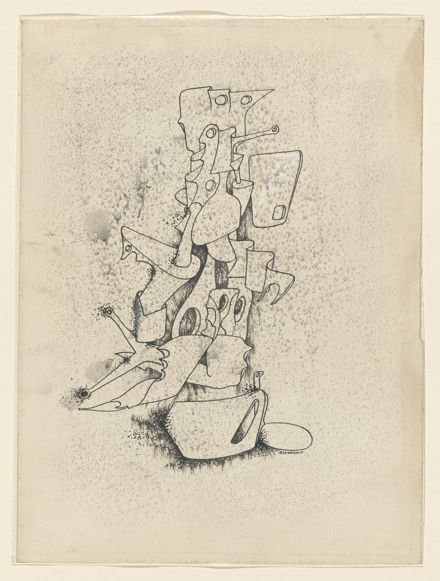 Yves Tanguy. Untitled