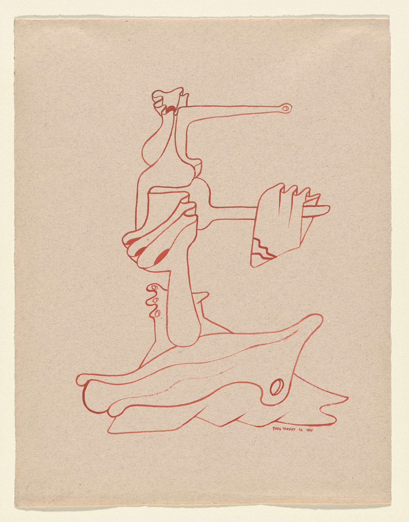 Yves Tanguy. Untitled