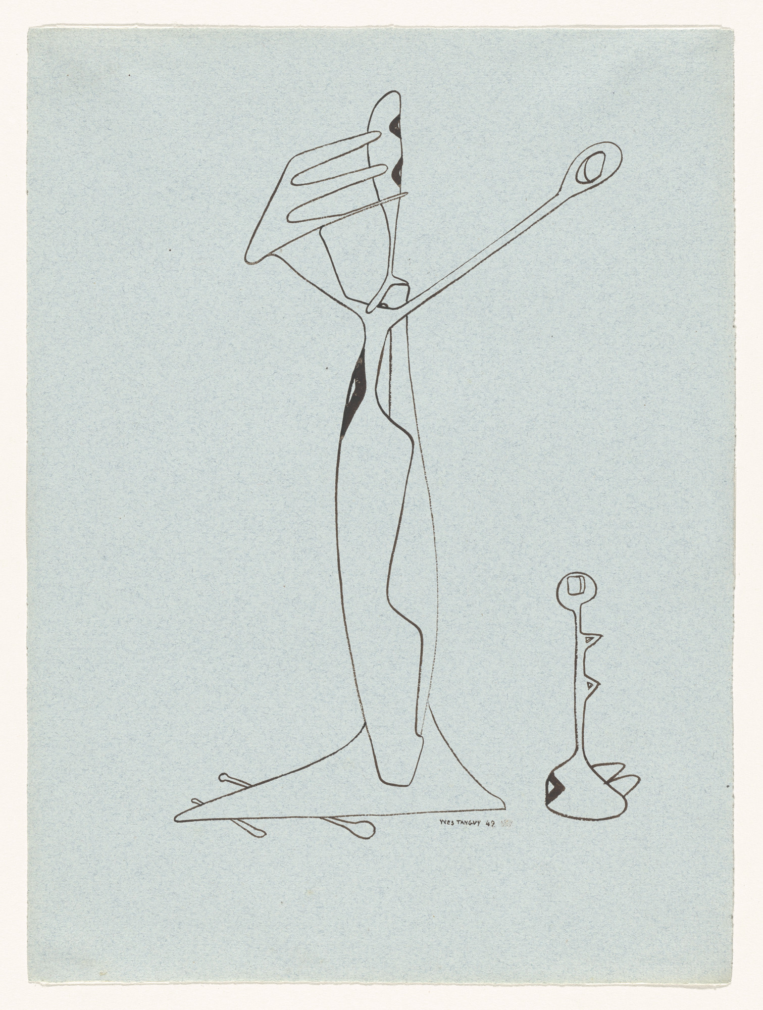 Yves Tanguy. Untitled