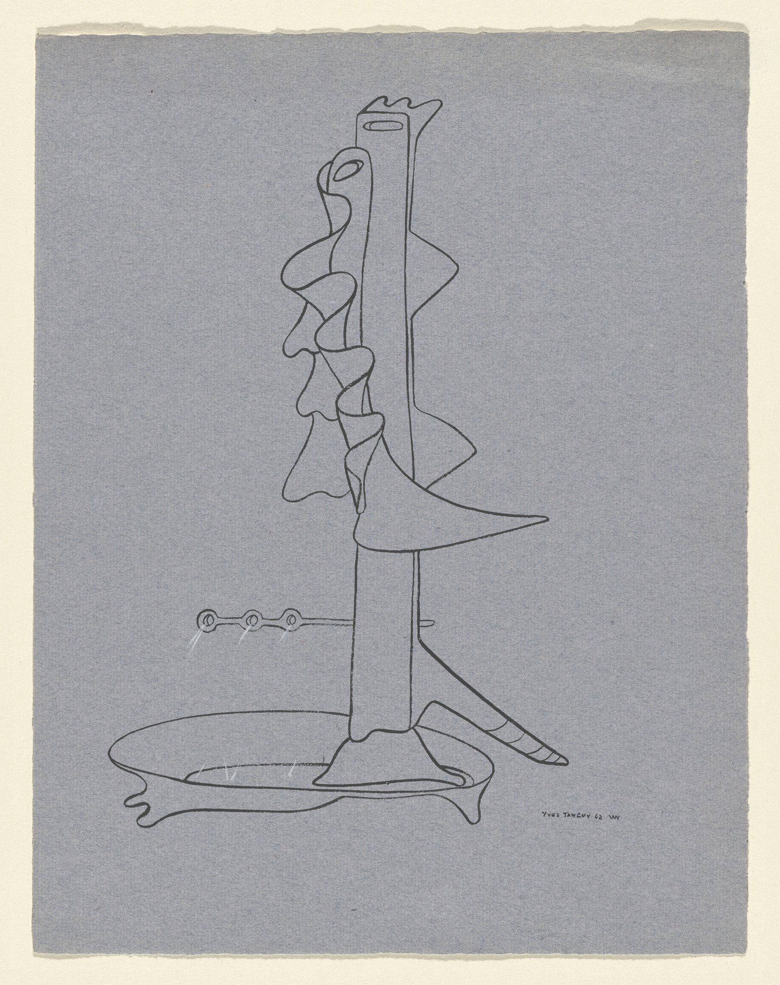 Yves Tanguy. Untitled