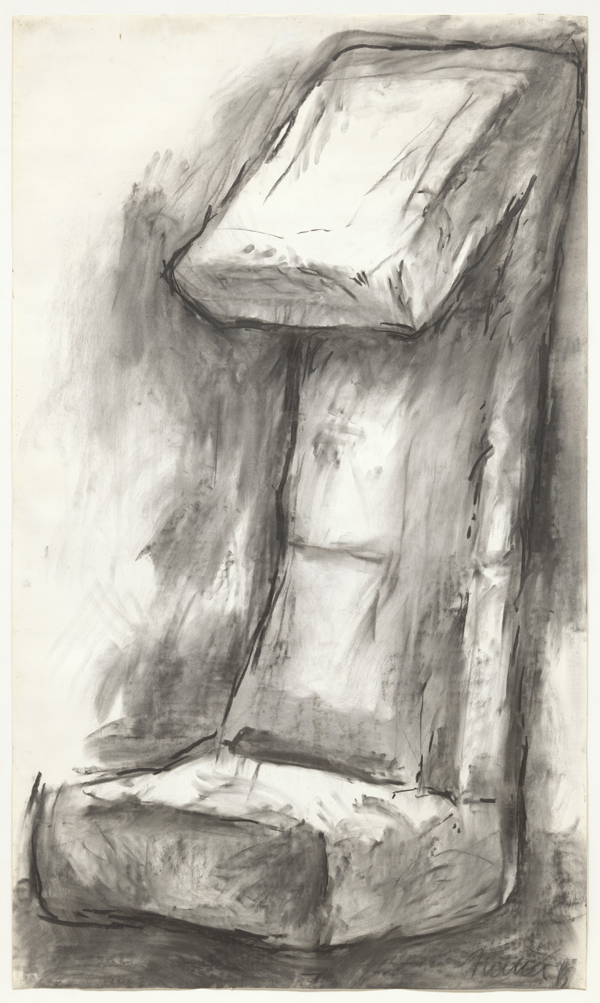 William Tucker. Study for Witness. (1983)