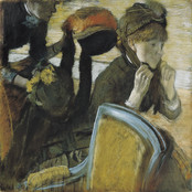 Hilaire-Germain-Edgar Degas. At the Milliner&#39;s (Chez la modiste). c. 1882