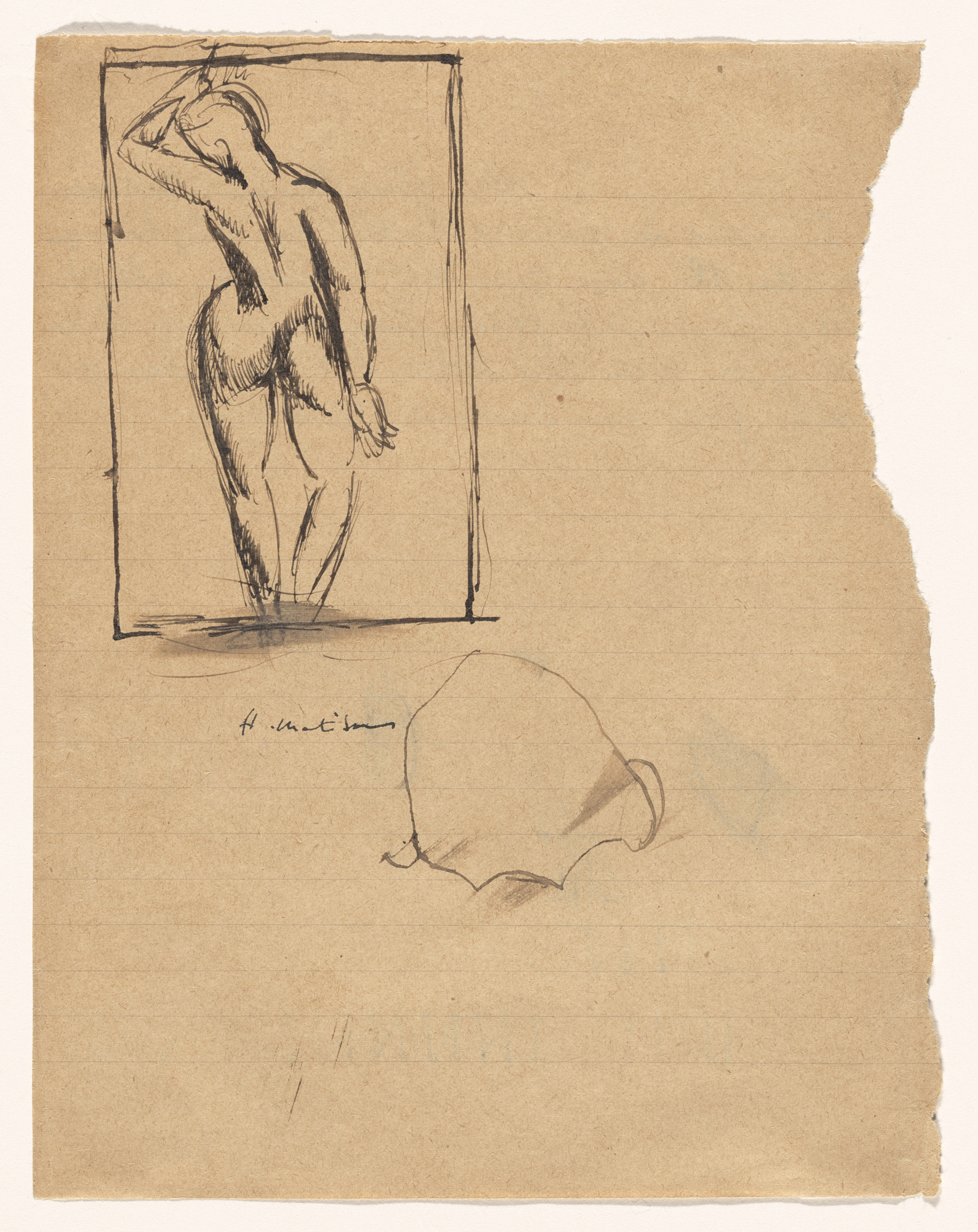 Henri Matisse. Study for The Back (II)
