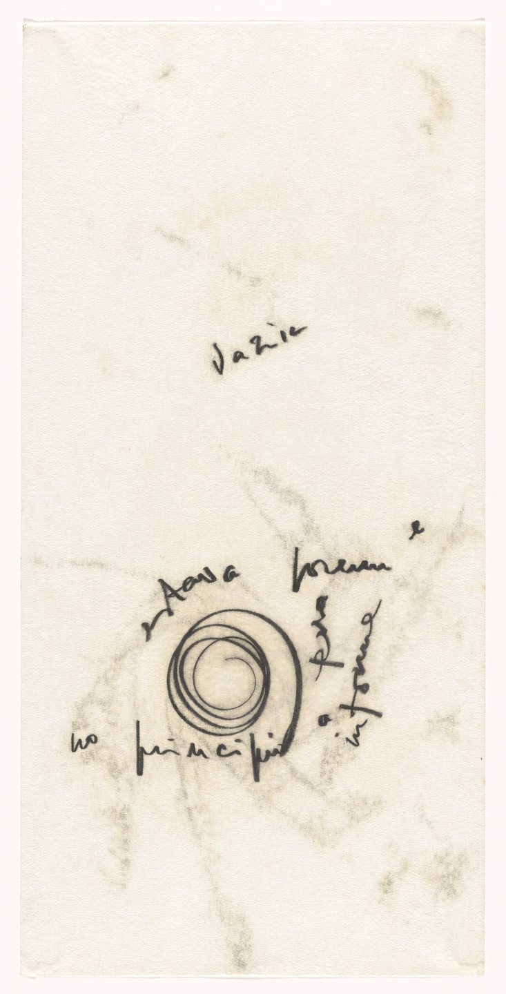 Mira Schendel. Untitled from the series Written (Escritas). 1965