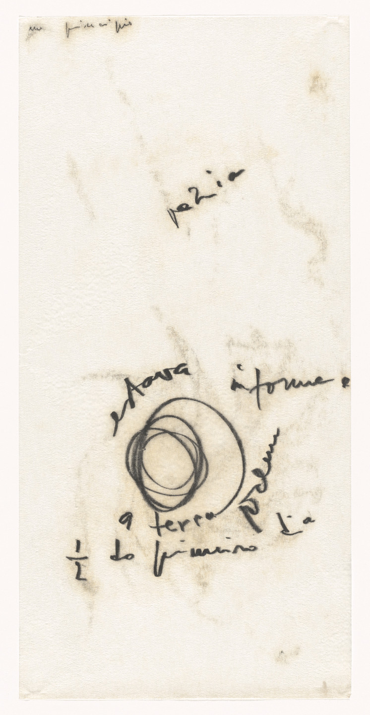 Mira Schendel. Untitled from the series Written (Escritas). 1965