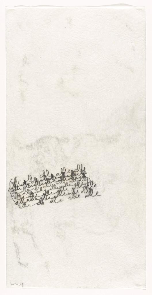 Untitled from the series Written (Escritas)