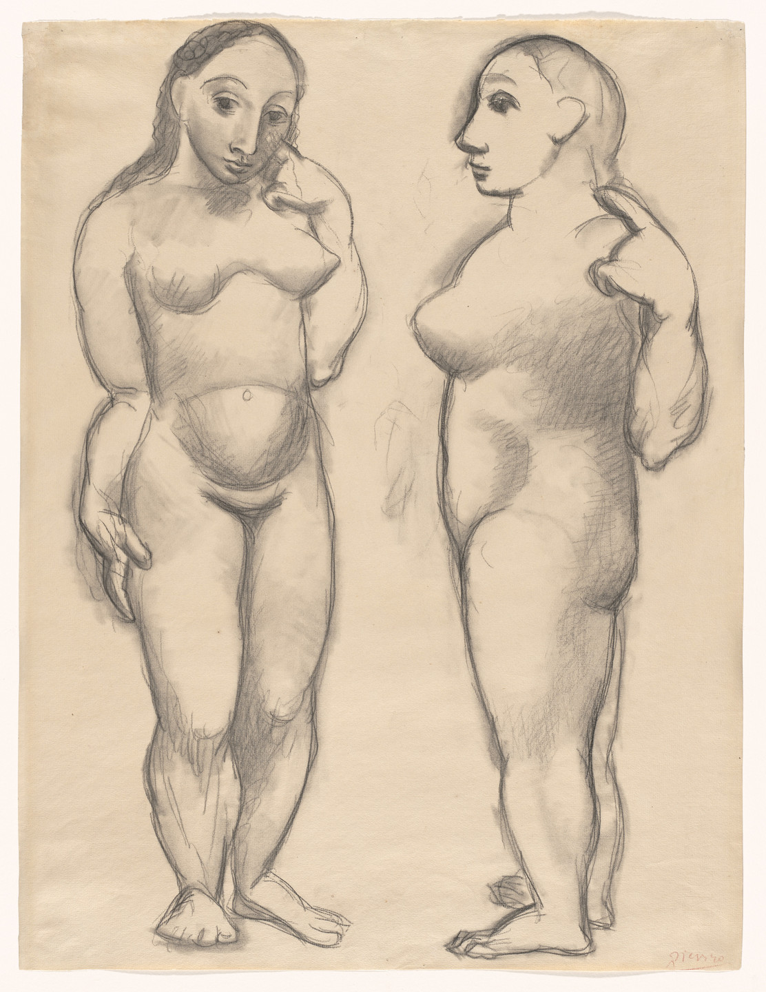 Pablo Picasso. Two Nudes. (1906)