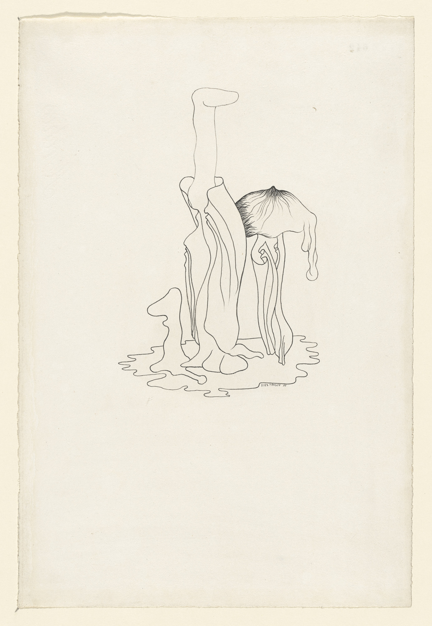 Yves Tanguy. Untitled