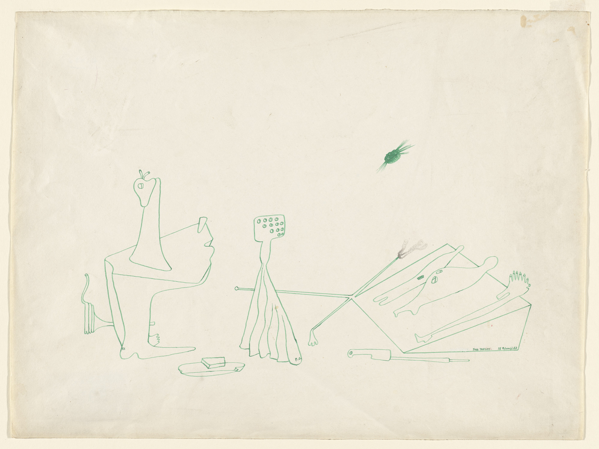Yves Tanguy. Untitled