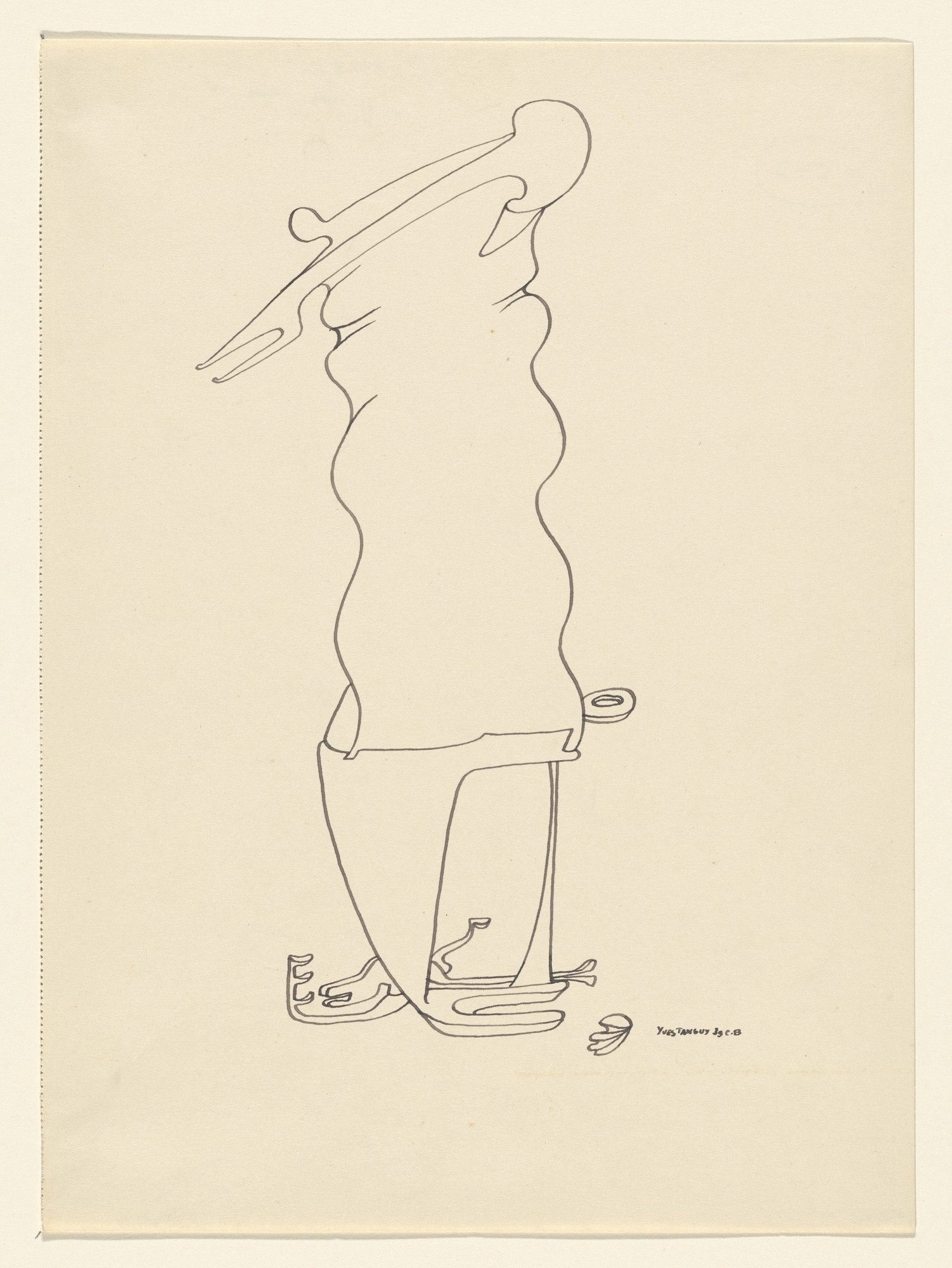 Yves Tanguy. Untitled