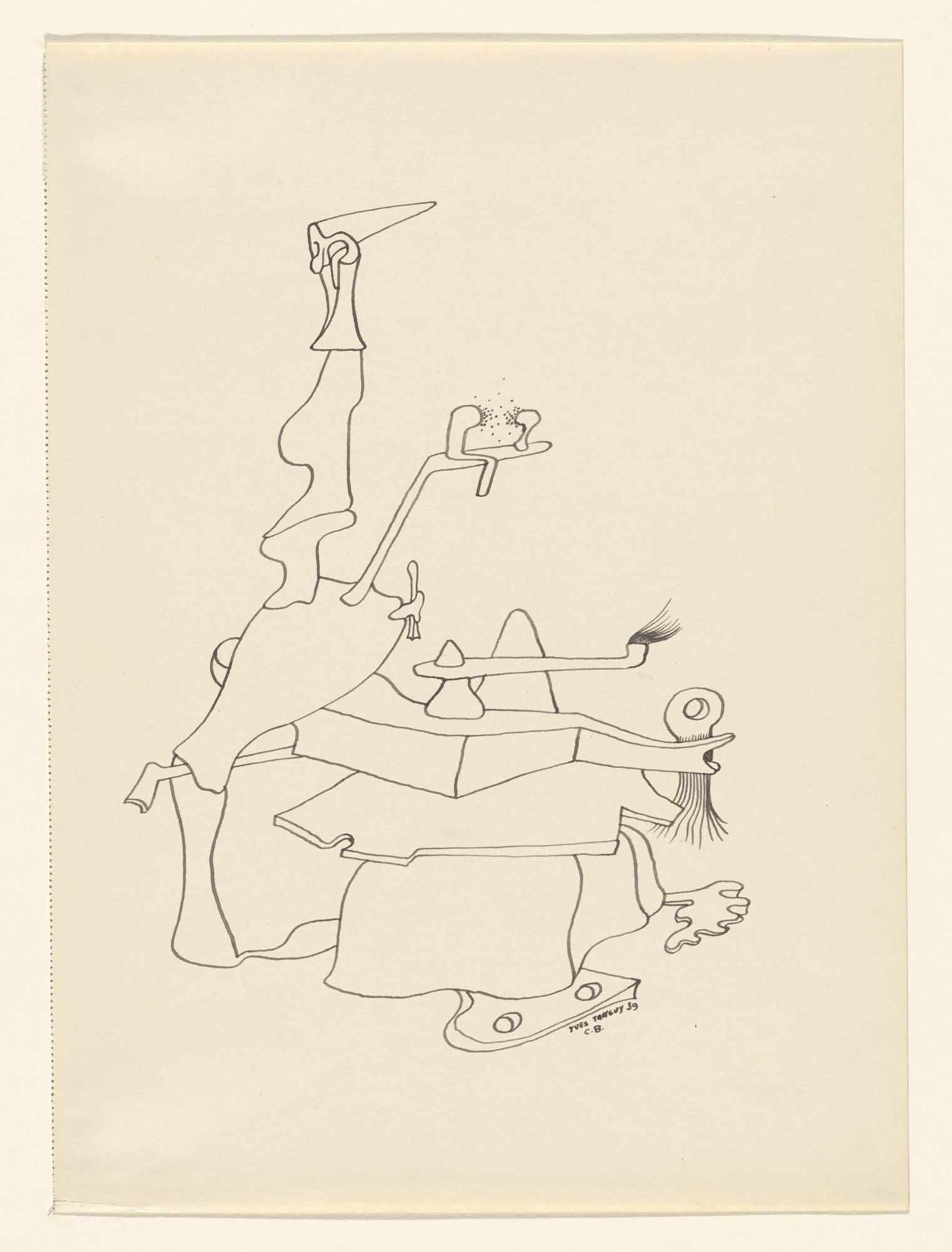 Yves Tanguy. Untitled