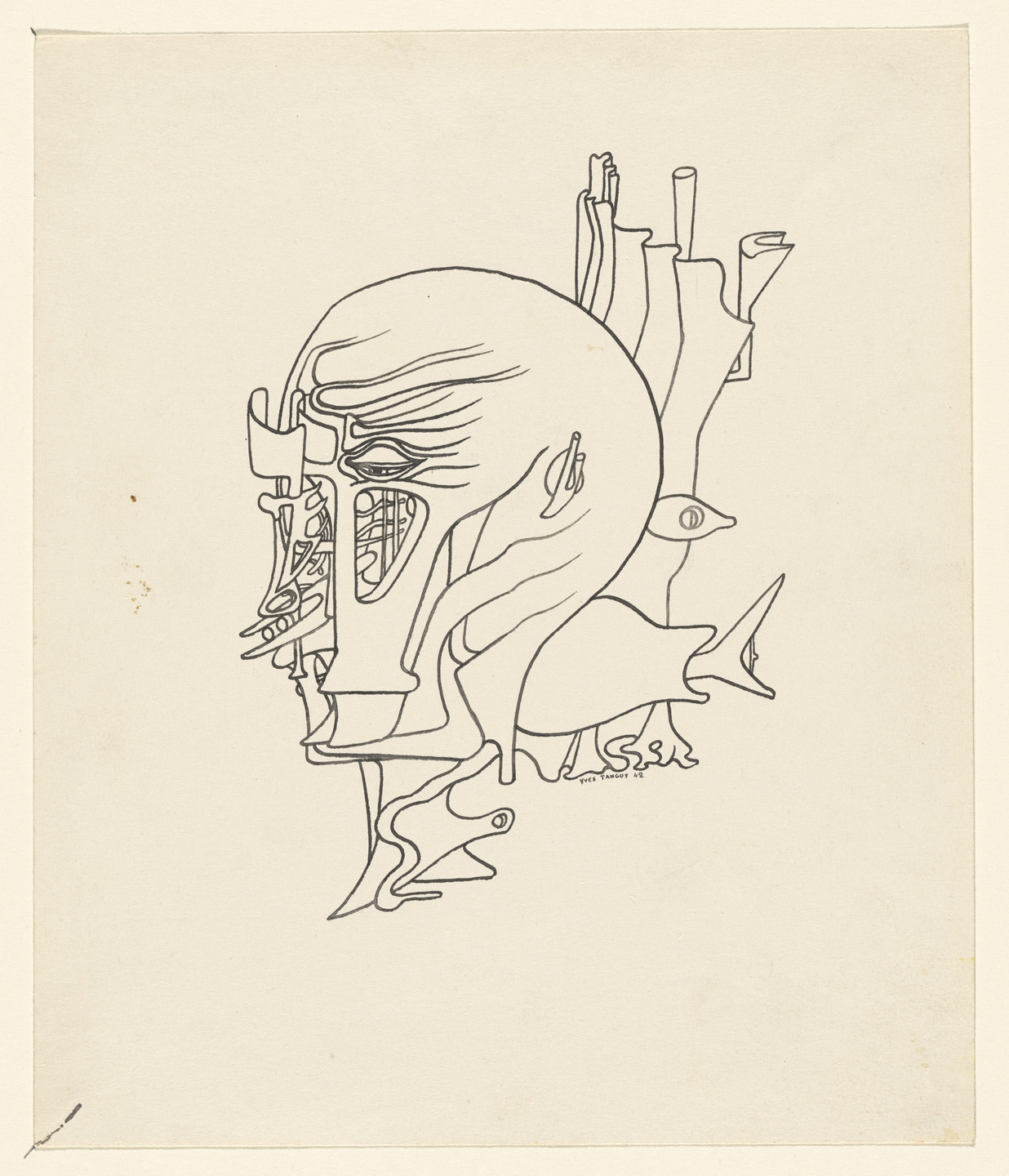 Yves Tanguy. Untitled. 1942 | MoMA